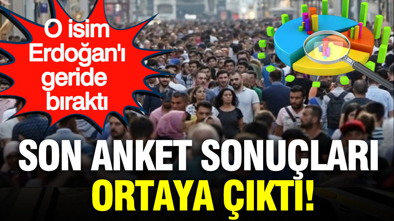 Son anket sonuçları ortaya çıktı: Mansur Yavaş Erdoğan’ı geride bıraktı